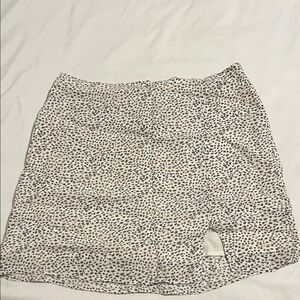 Abercrombie & Fitch Black and White Patterned Pencil Skirt